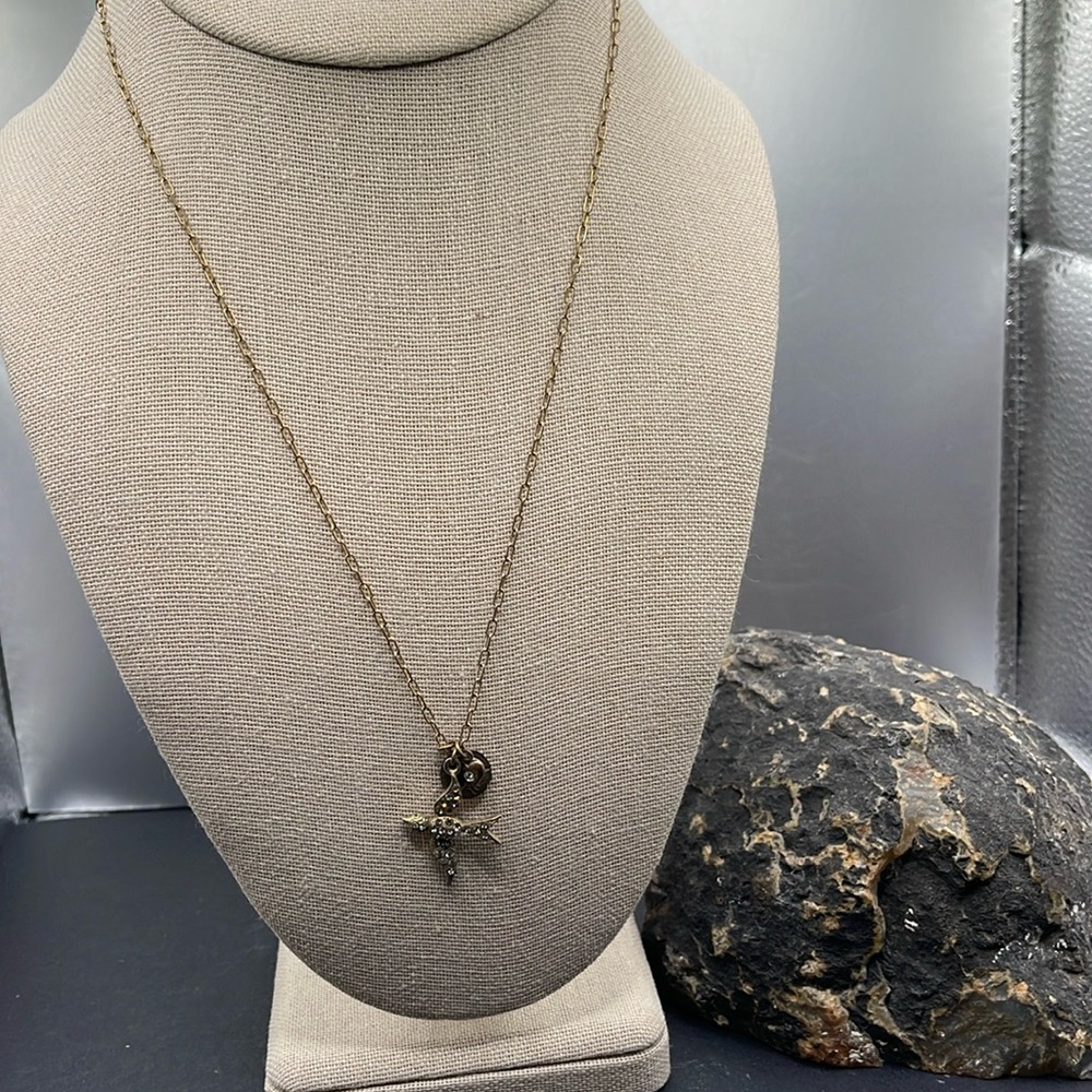 5.26.24_58 Vintage Catherine Propesco France Dove with crystals